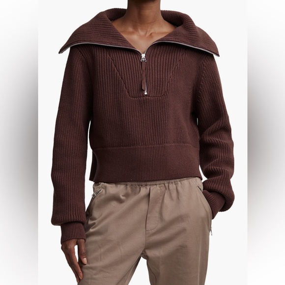 Varley Sweaters - VARLEY Mentone Half-Zip Knit Pullover Size Small NWOT